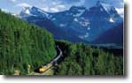 VIA Rail's premier trans-continental train tour includes the Canadian Rockies
